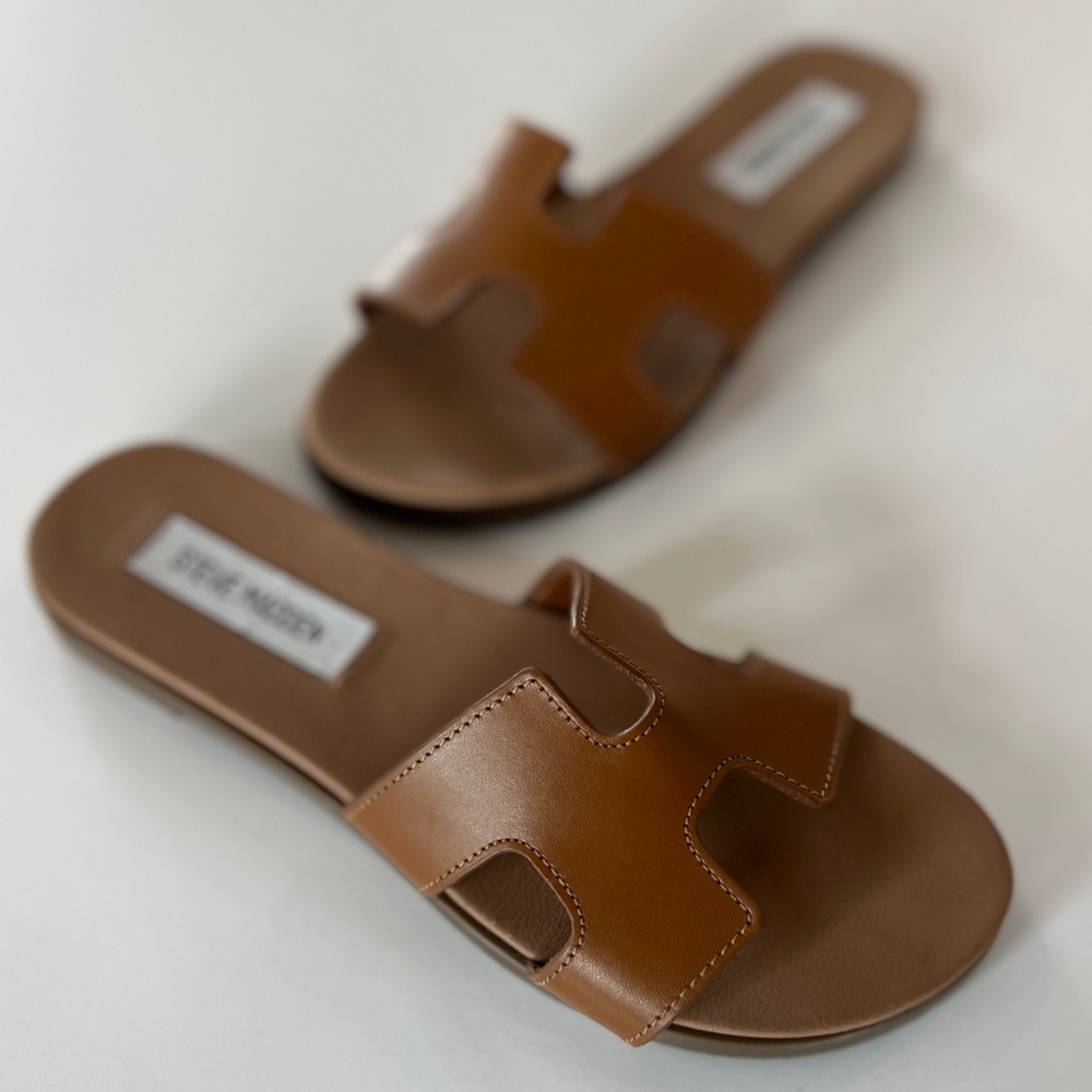 Steve Madden - Hadyn Cognac Leather - Never Worn, NWOT